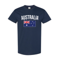 Australia Flag T-Shirt – Navy Cotton Aussie Pride Tee 01