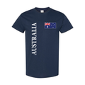 Australia Flag T-Shirt – Navy Cotton Aussie Pride Tee 02