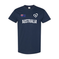 Australia Flag T-Shirt – Navy Cotton Aussie Pride Tee 05
