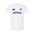 Australia Flag T-Shirt – White Cotton Aussie Pride Tee 11