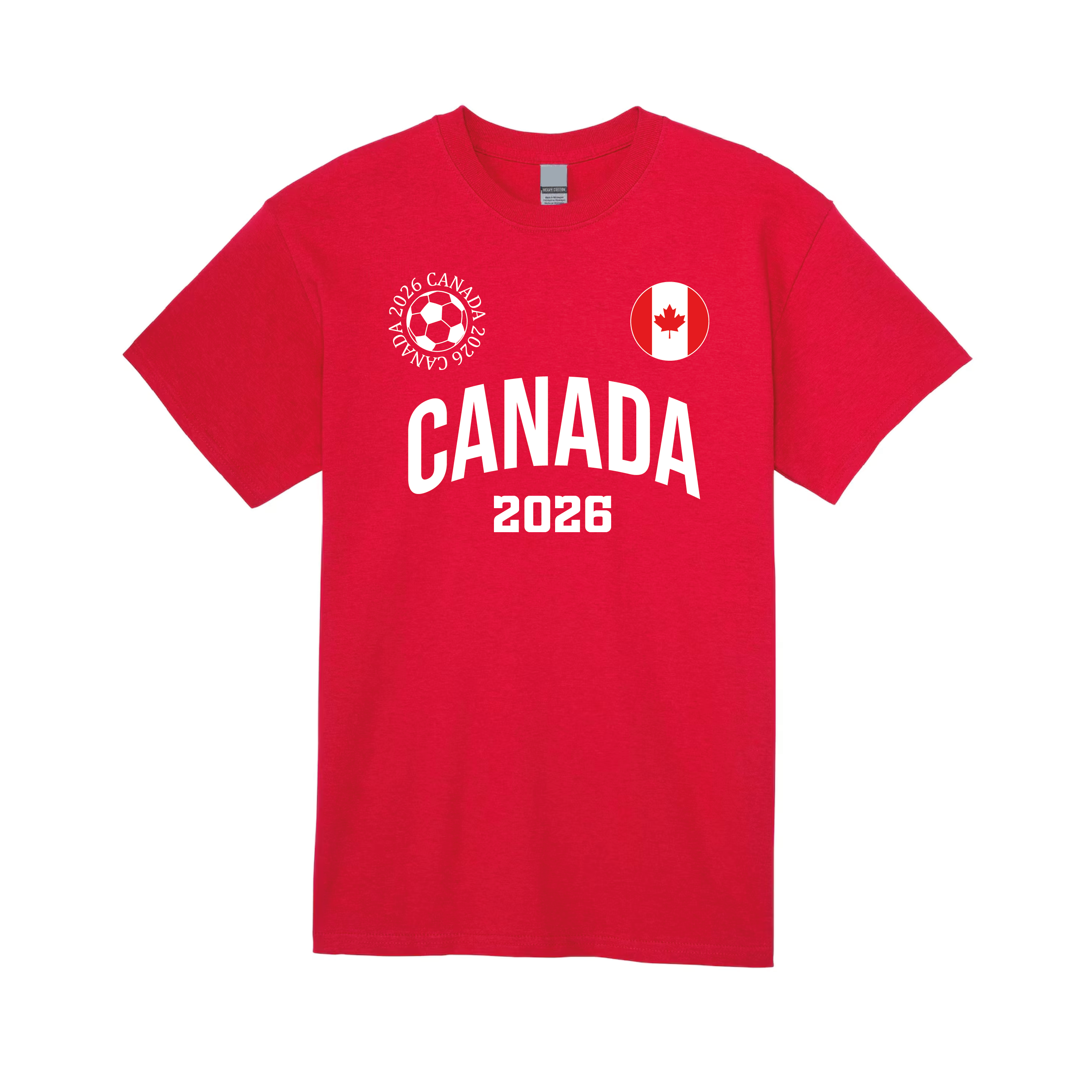 Canada Football T-Shirt –  Canadian Pride Cotton Premium Tee 103