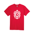 England Flag T-Shirt – Red & White Cotton England Football Pride Tee 21