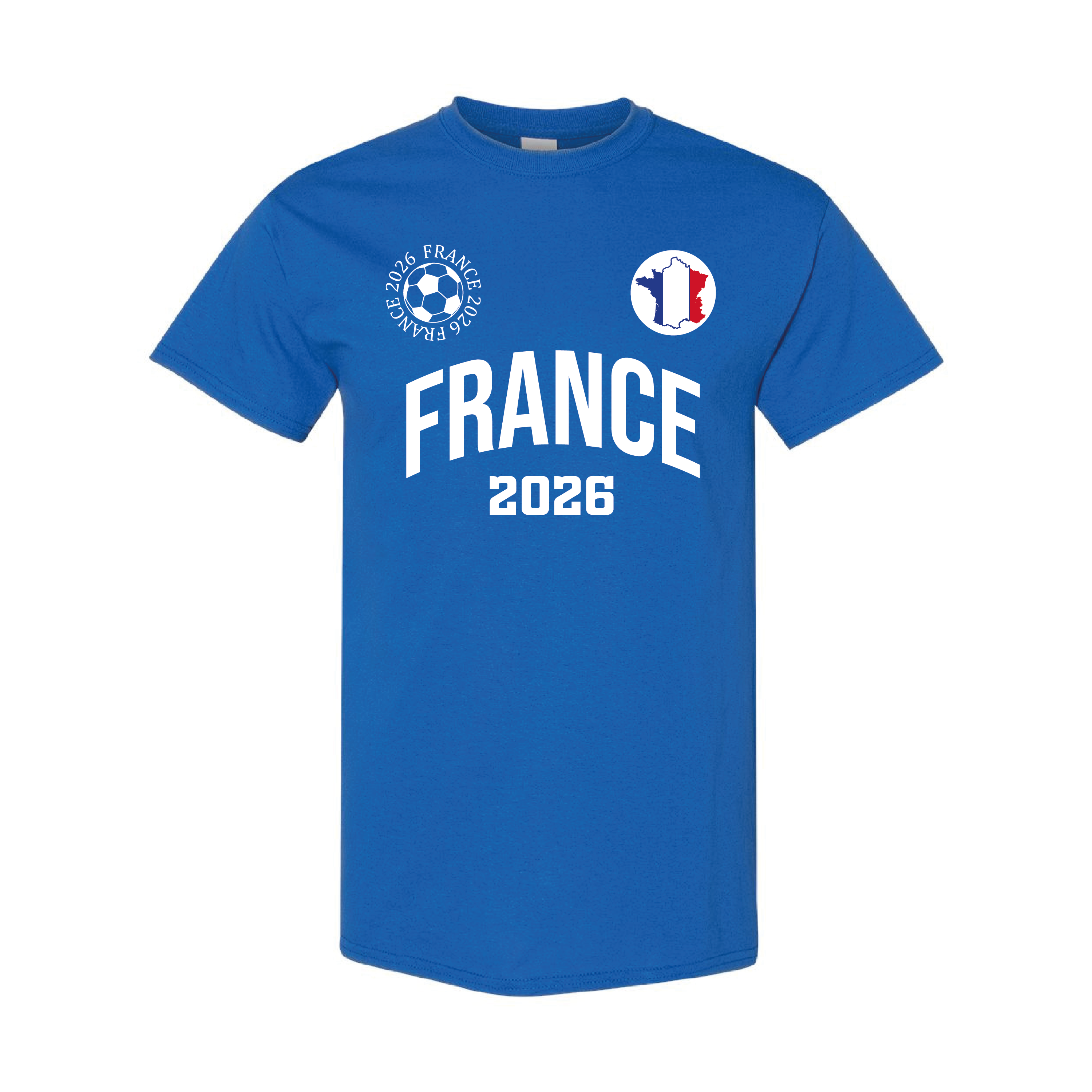 France T-Shirt –  French Football Premium Cotton Tee 104
