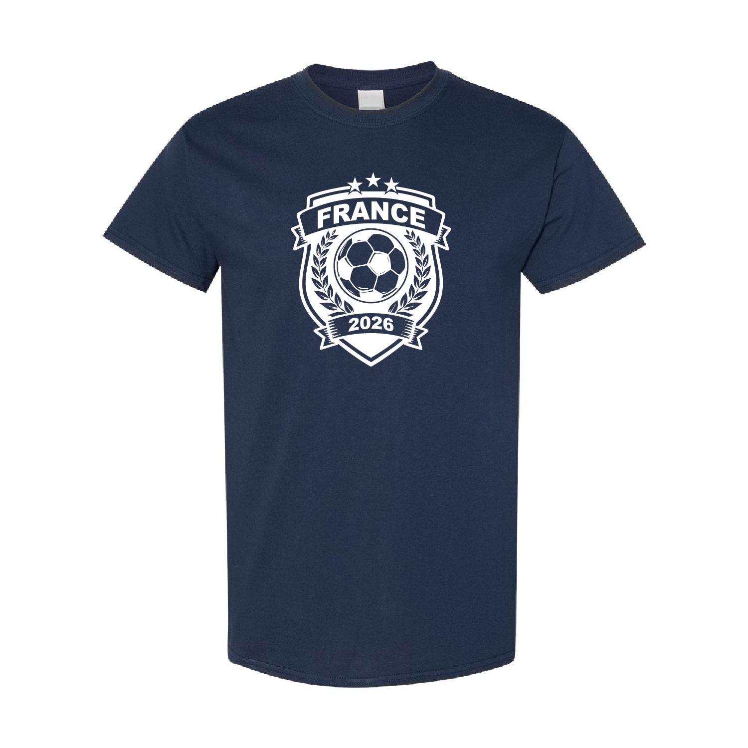 France T-Shirt –  French Football Pride Cotton Tee 22
