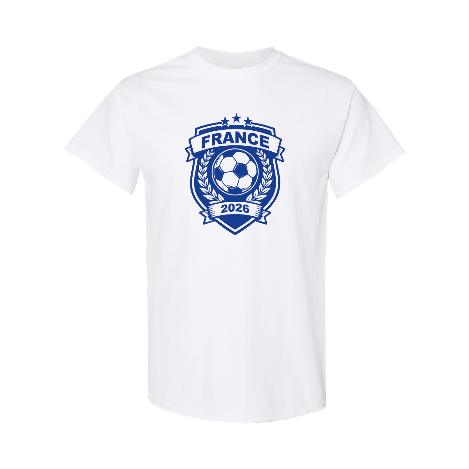 France T-Shirt –  French Football Pride Cotton Tee 23