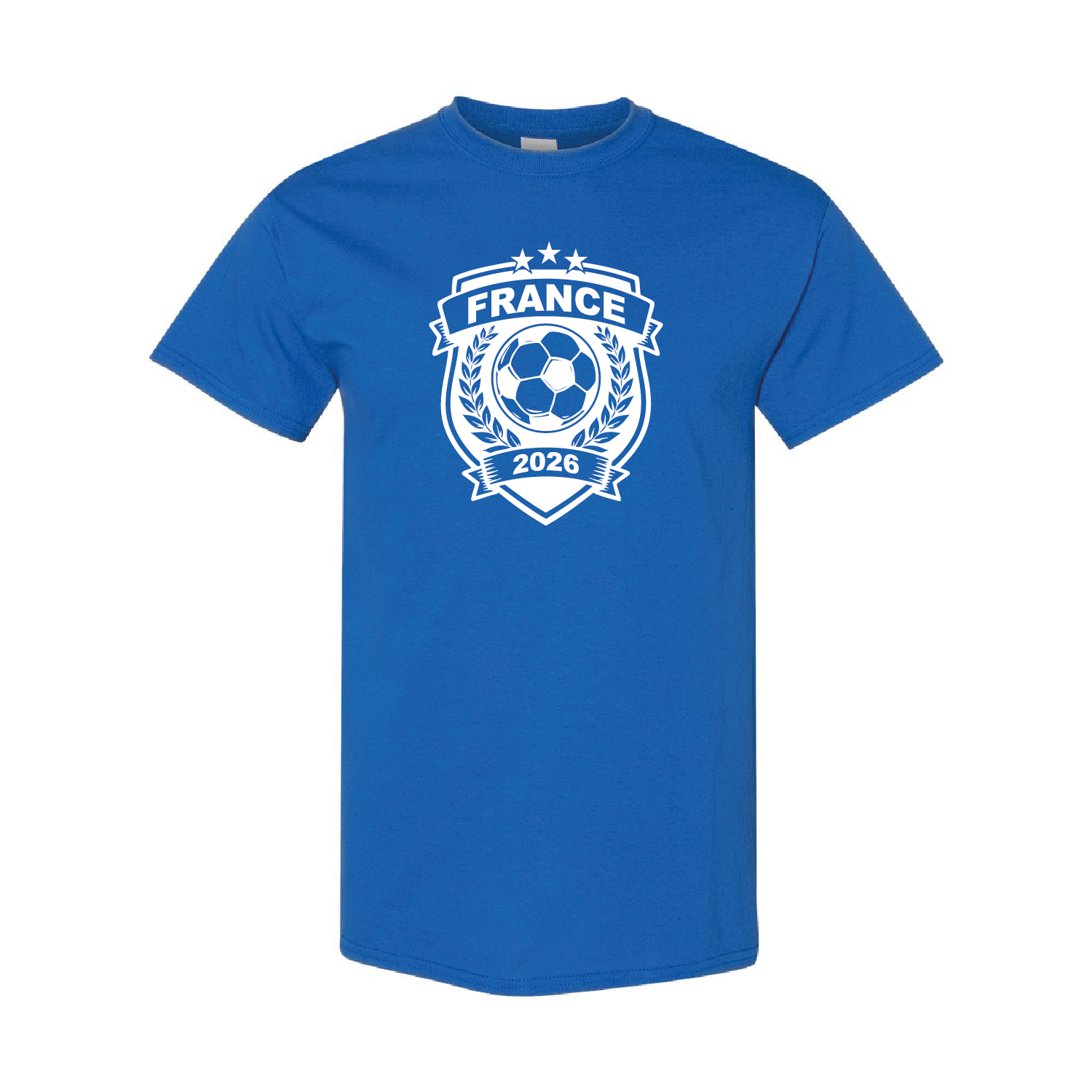 France T-Shirt –  French Football Pride Cotton Tee 24