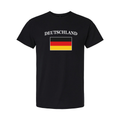 Germany (Deutschland) T-Shirt – Black Cotton German Tee 02