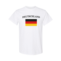 Germany (Deutschland) T-Shirt – White Cotton German Tee 08