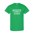 Mexico Football 2026 T-Shirt – Black Green White Cotton Mexican Tee 08