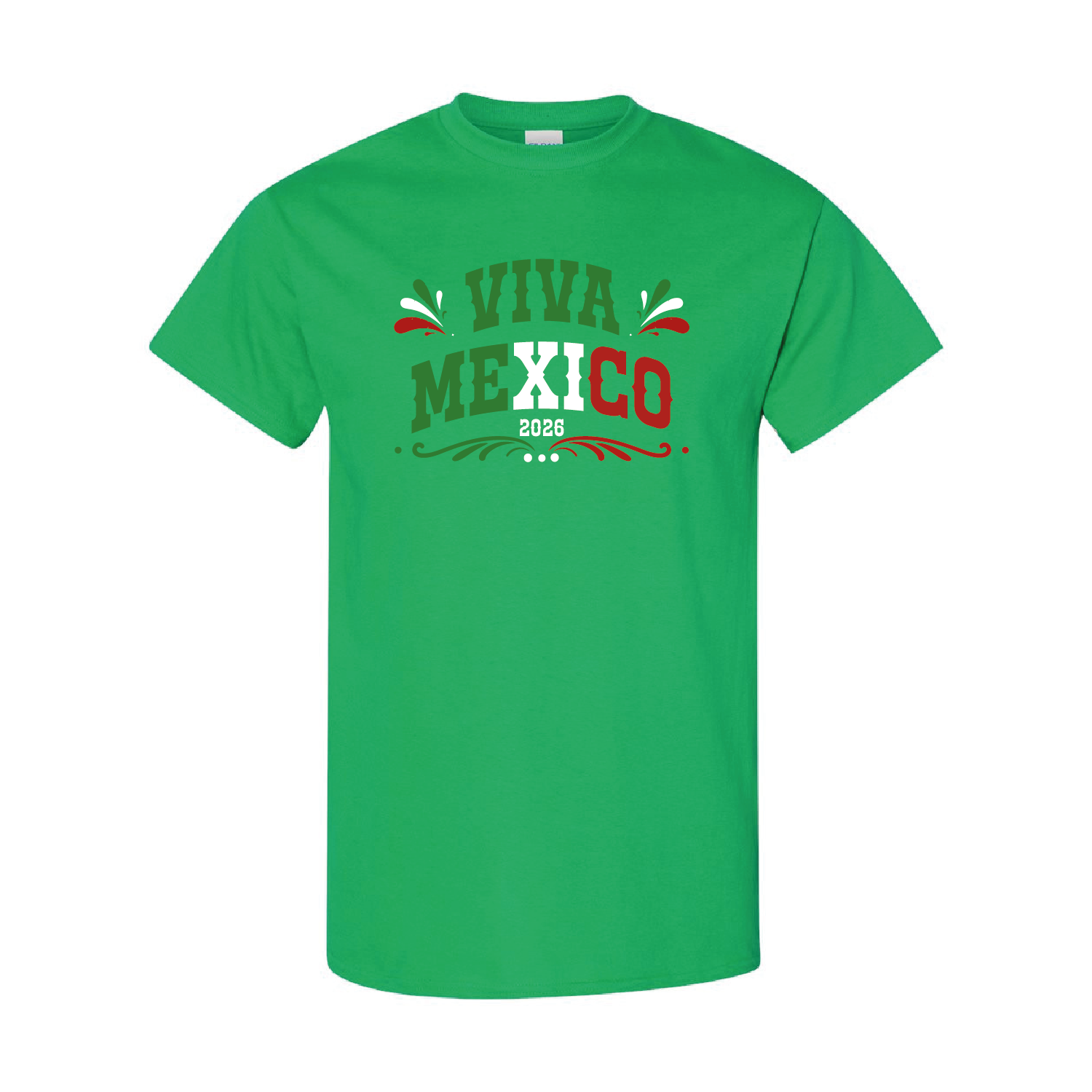 Mexico Football 2026 T-Shirt – Black Green White Cotton Mexican Tee 19