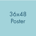 36" x 48” Custom Posters – Printed on 35lb Matte Paper
