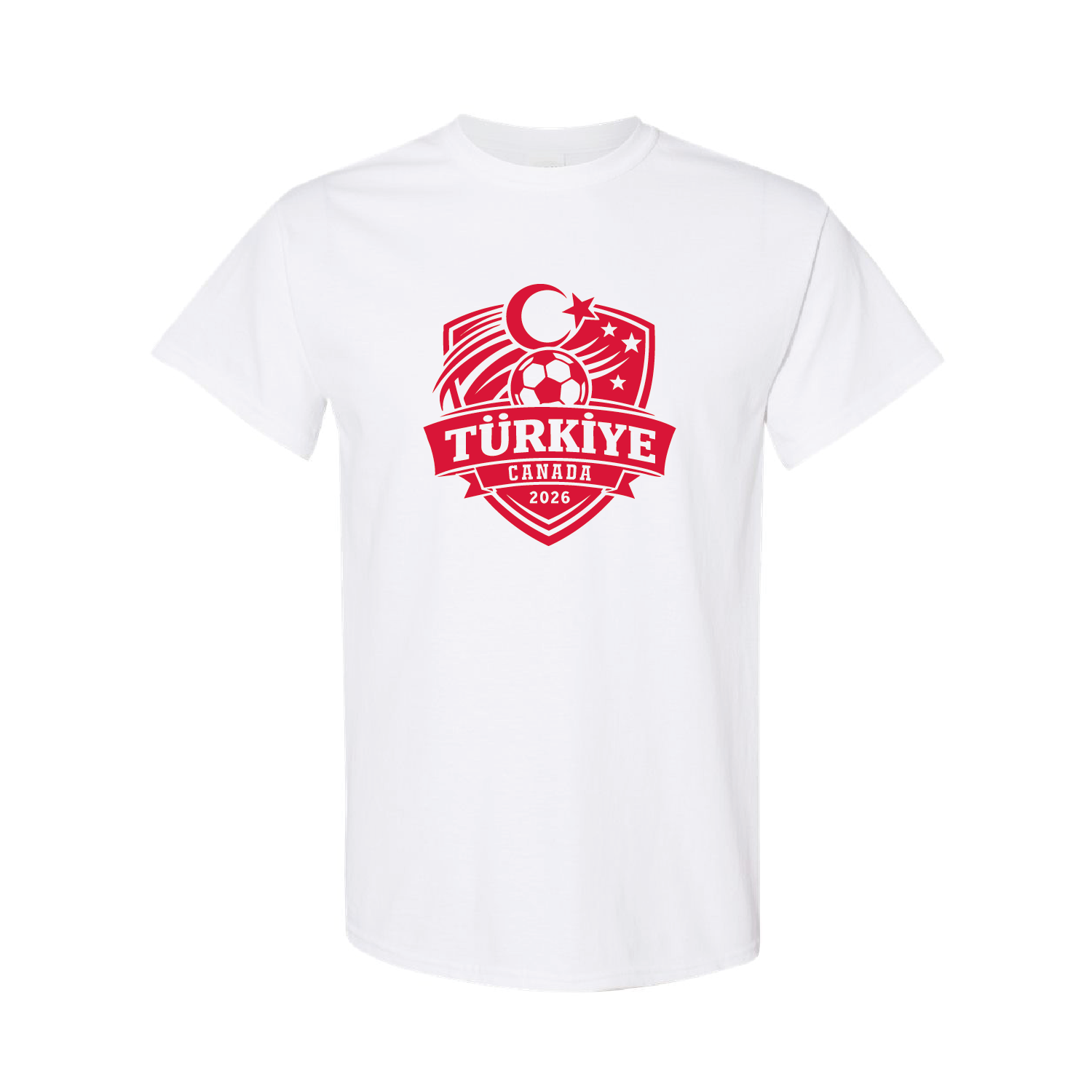 Türkiye T-Shirt – White Cotton Turkish Tee 2026 015