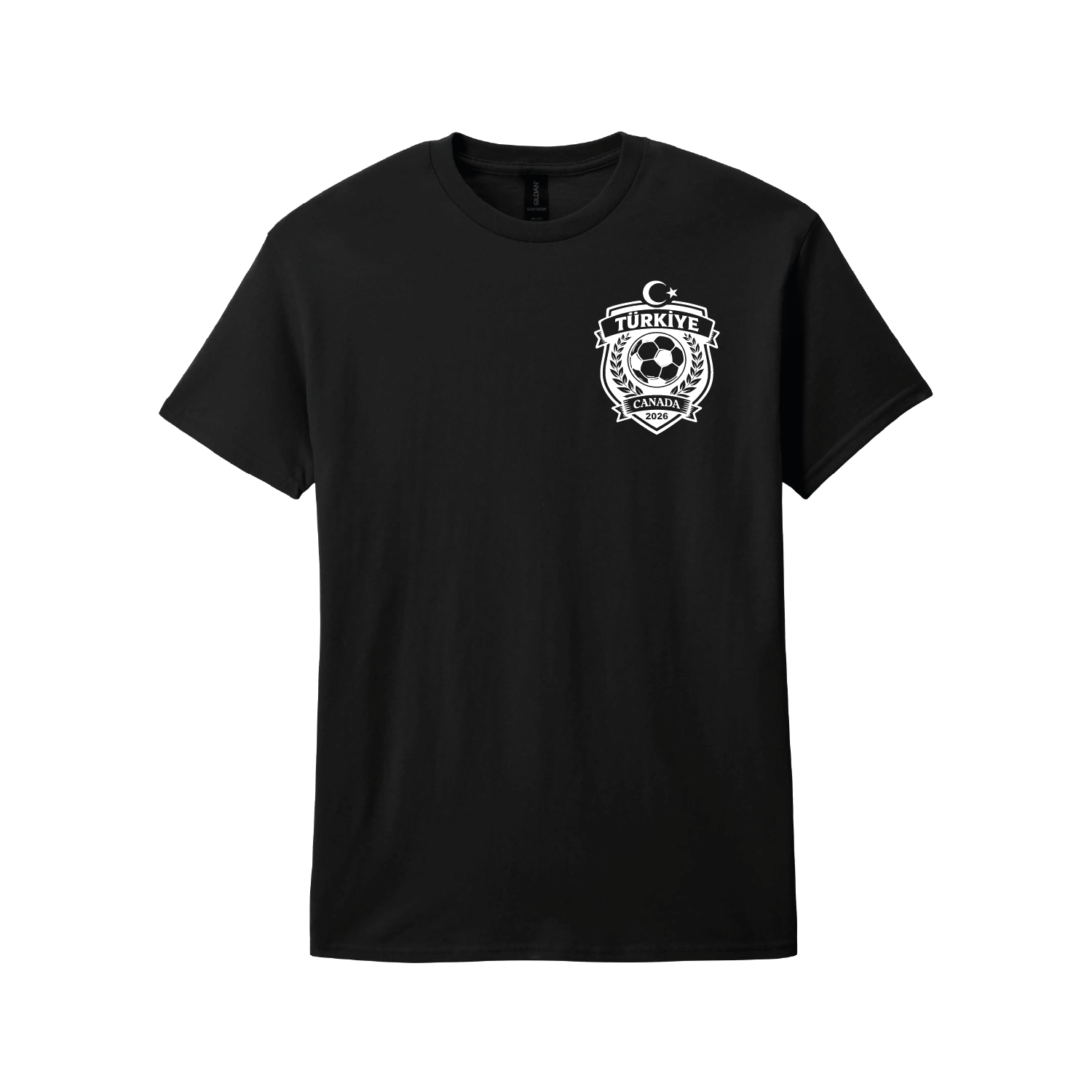 Türkiye T-Shirt – Black Cotton Turkish Tee Canada 2026 026