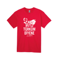 Türkiye T-Shirt – Red Cotton Turkish Tee Ataturk Signature 2026 011