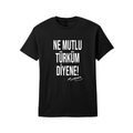 Türkiye T-Shirt – Black Cotton Turkish Tee Ataturk Signature 2026 033