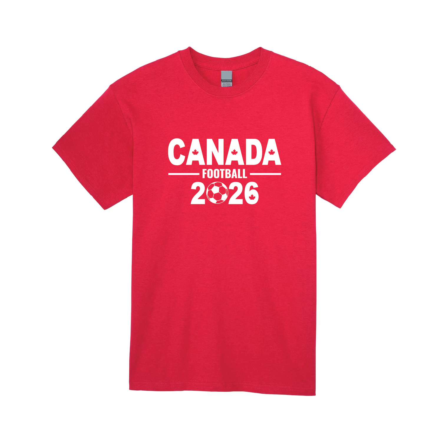 Canada Football T-Shirt –  Canadian Pride Cotton Tee 101