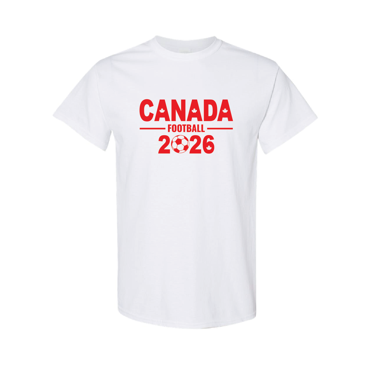 Canada Football T-Shirt –  Canadian Pride Cotton Tee 102