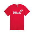 England Flag T-Shirt – Red & White Cotton England Pride Tee 03