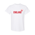 England Flag T-Shirt – Red & White Cotton England Pride Tee 09