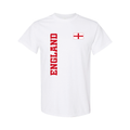 England Flag T-Shirt – Red & White Cotton England Pride Tee 10