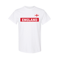 England Flag T-Shirt – Red & White Cotton England Pride Tee 11