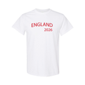 England Flag T-Shirt – Red & White Cotton England Pride Tee 12