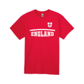 England Flag T-Shirt – Red & White Cotton England Pride Tee 13