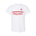 England Flag T-Shirt – Red & White Cotton England Pride Tee 14