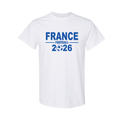 France T-Shirt –  French Football Pride Cotton Tee 102