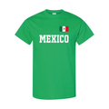 Mexico T-Shirt – Green Cotton Mexican Tee 16