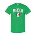 Mexico T-Shirt – Green Cotton Mexican Tee 18