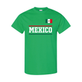 Mexico T-Shirt – Green Cotton Mexican Tee 19