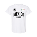 Mexico Football 2026 T-Shirt – Black Green White Cotton Mexican Premium Tee 25