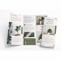 Tri-Fold Brochures – Premium 6-Panel Folding Brochure Printing 8.5x11" and 28lbs Paper
